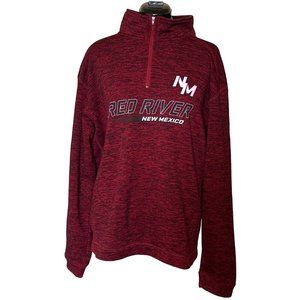 BCA Boulder Canyon Red River New Mexico Half Zip Pullover Adult Unisex Size XXL
